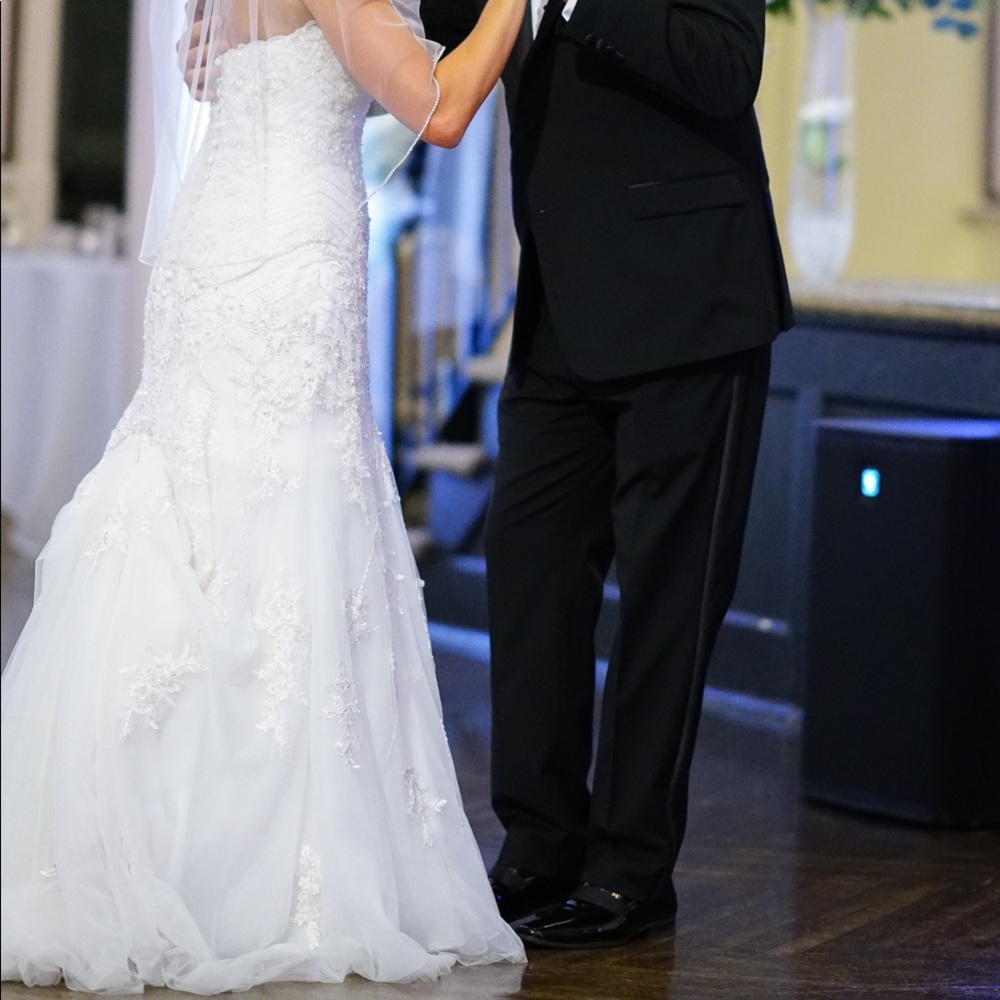 Sparkling Mermaid Wedding Dress - Picture 3 of 7